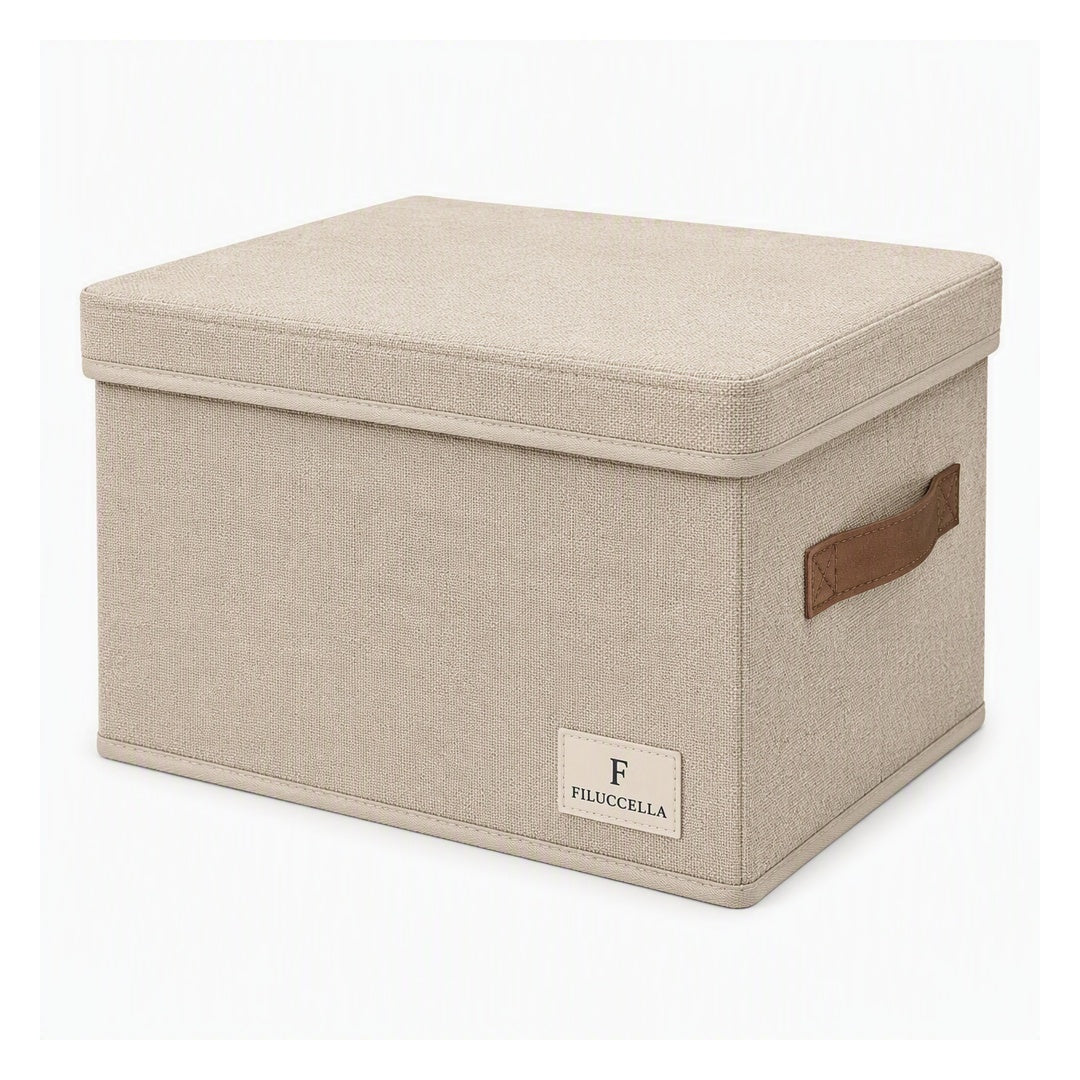 Storage box with lid