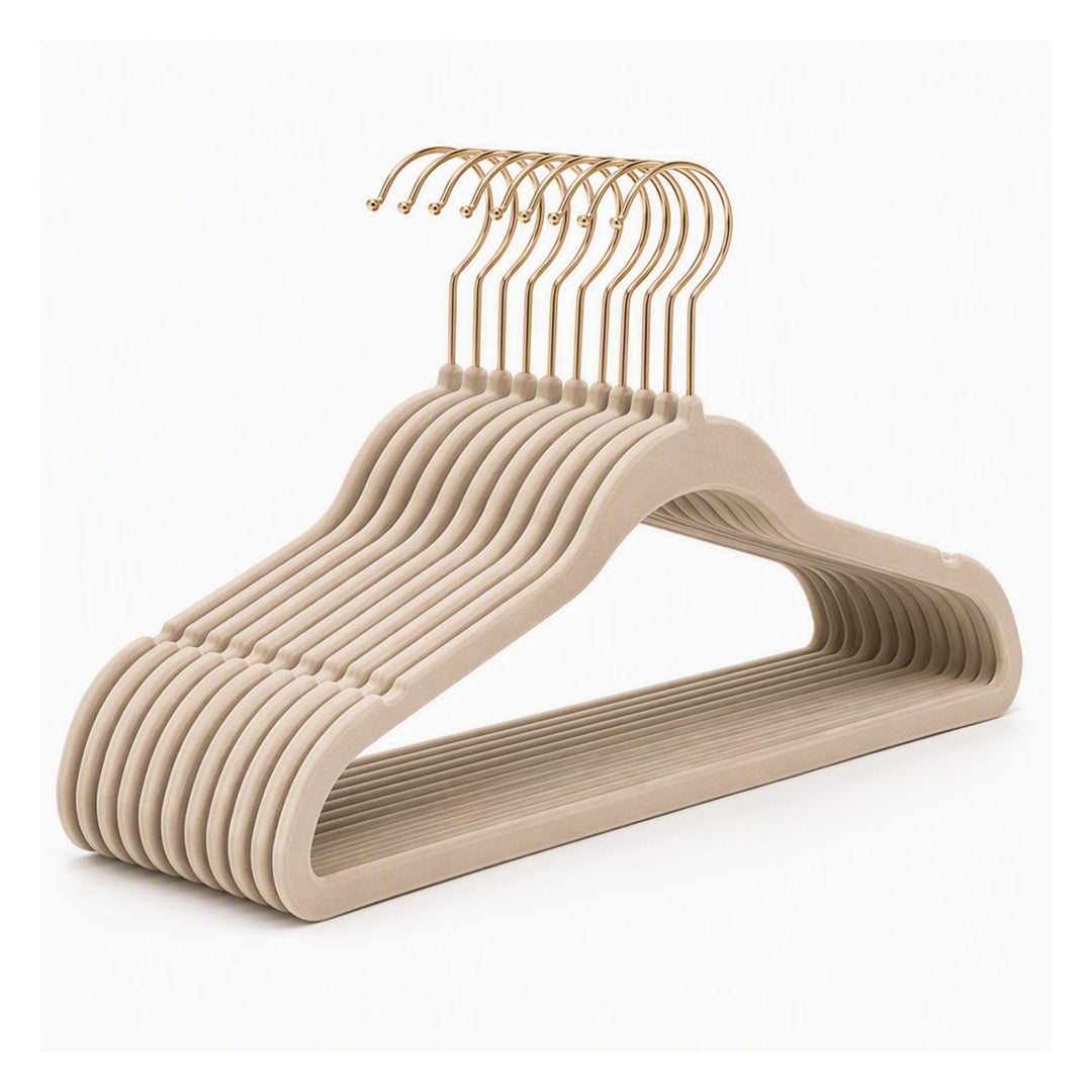 Non-slip clothes hangers