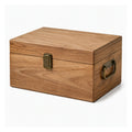 Portable wooden container
