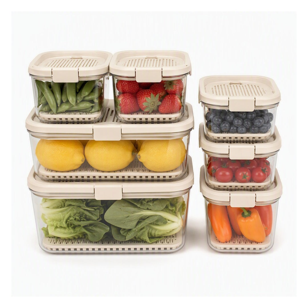 Produce storage containers