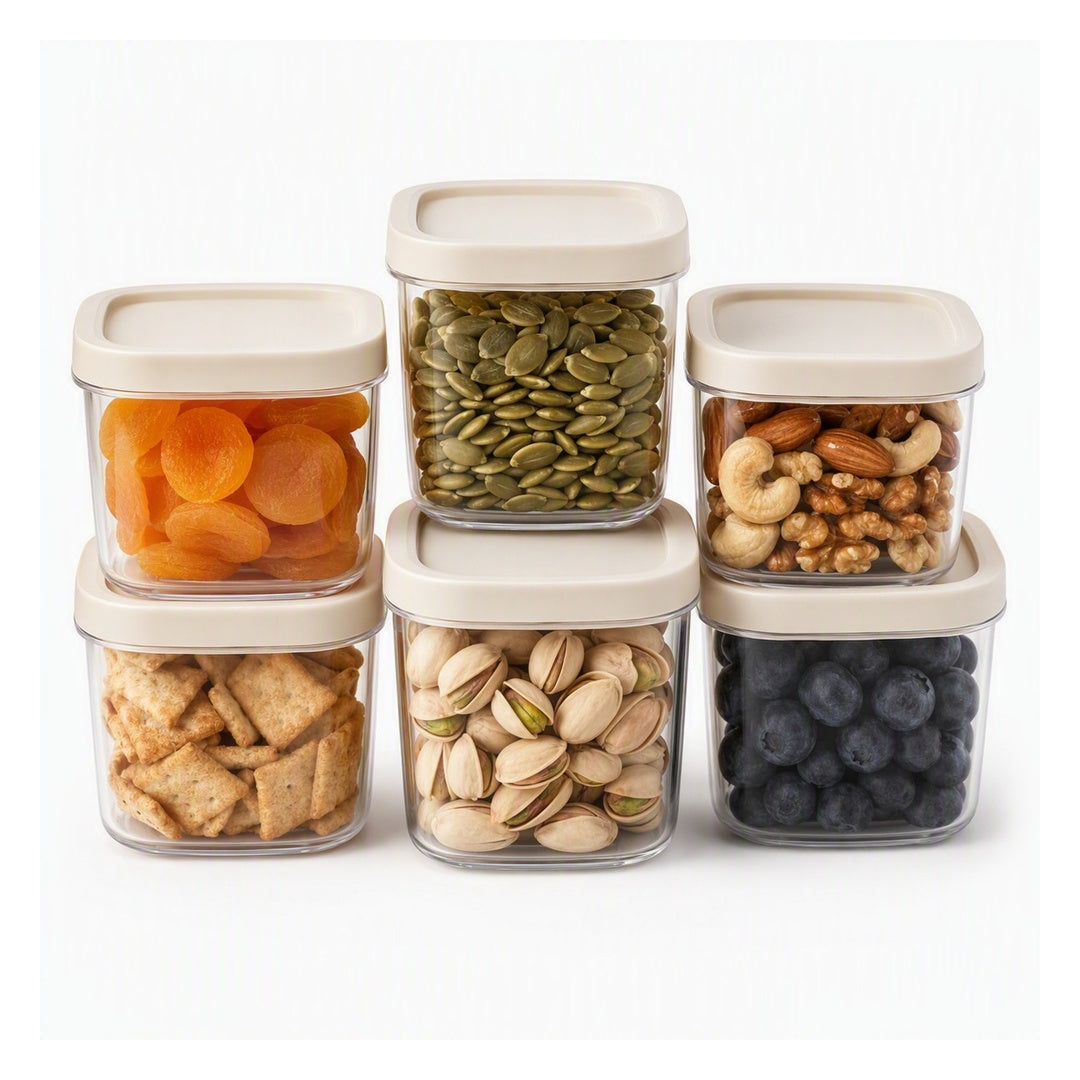 Snack storage containers